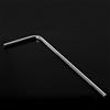 BARROW Tubo rigido in rame Barrow Nichel 14/12mm 90 gradi - 630mm Cromo [TDWG-14]