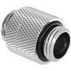 BARROW Connettore watercooling Barrow ruotabile dritto da G1/4" AG a G1/4" AG 14mm Argento [TBX2D-02 S]
