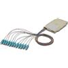 Oem Cassetta di Giunzione Oem Attrezzata con 12 Pigtail Fibra Multimodale OM3 SC 50/125 2m