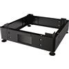 Techly Zoccolo 600x800mm Techly per armadi rack Nero