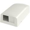 Panduit Surface Mount Box 2 Port MINICOM Arctic White [CBX2AW-AY]