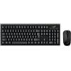 Genius Kit tastiera e mouse Genius Smart KM-8101 wireless/ottico/12tasti/1000dpi/3pulsanti Nero [31340014412]