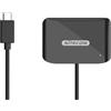 Sitecom Lettore di carte Sitecom Usb C Contactless ID 480Mbps Grigio