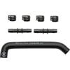 EK Water Blocks Tubo flessibile EK Water Blocks EK-Pro 17/10mm EPDM rinforzato preformato 45/90gradi Nero