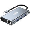 TB Hub usb TB 8in1 da Usb-c a RJ-45/Vga/Hdmi/Usb-a Grafite [AKTBXVA8W1UHVRJ]