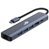 TB Hub usb TB 6in1 da Usb-c a RJ-45/Hdmi/Usb-a Grafite [AKTBXVA6W1U3HRJ]