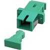 Oem Adattatore a Bussola Oem SC Simplex PC Multimodale OM3 Verde