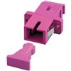 Oem Adattatore a Bussola Oem SC Simplex PC Multimodale OM4 Viola