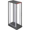 Intellinet Armadio Rack Intellinet 19" Intellinet Cornice aperto 600x1000mm 42U Nero