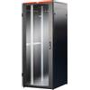 Intellinet Armadio Rack Intellinet 19" Intellinet con vetro temprato conforme 800x1000 42U Nero