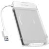 Icybox Box esterno HDD Icybox IB-AC703-C 1x SATA 2.5'' a 1x Usb 3.2 Gen1 Tipo C Bianco [IB-AC703-C]