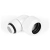ALPHACOOL Raccordo a compressione Alphacool 90gradi G1/4" AG girevole 16mm Bianco [WASC-501]