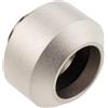 OPTIMUS Raccordo Optimus Hardtube da 14mm Nichel Satinato