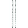 Techly Staffe montanti Techly I-Case Rail-FP620 per Armadi FP 19 da 20U Grigio [I-CASE RAIL-FP620]