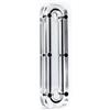 Stealkey Customs Piastra watercooling Stealkey Customs Cubetube 2xG1/4'' 120mm in acrilico Trasparente