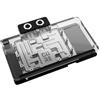 ALPHACOOL Waterblock gpu a liquido Alphacool 14806 per Core RX 9070 XT Steel Legend con piastra posteriore Acrilico Nero/Trasparente [14806]