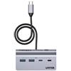 Unitek Hub usb Unitek Usb-A/C con 4 porte Grigio [H1337AGY01]