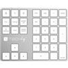 Techly Tastierino Techly IDATA KB-181 Numerico Wireless Bluetooth V3.0 34 tasti Argento [622694]
