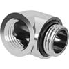 BARROW Adattatore Barrow Dazzle 90 gradi G1/4 pollice maschio a G1/4 pollice femmina Argento
