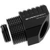 BARROW Adattatore Barrow 45 gradi G1/4 di pollice maschio a G1/4 di pollice femmina Nero