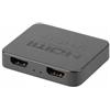 Lanberg Splitter Hdmi Lanberg 2 porte HDMI 4K + porta USB-C Nero [AVLAGS000000001]