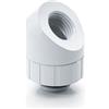 BITSPOWER Raccordo angolato Bitspower Artemis 45 gradi Bianco