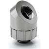 BITSPOWER Raccordo angolato Bitspower Artemis a 45 gradi Grigio platino