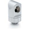 BITSPOWER Raccordo angolato Bitspower Artemis Estensione rotante a 90 gradi Argento sabbiato