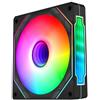 NUWO Ventola 120x120 Nuwo Vibe K21 Halo RGB 120mm Nero
