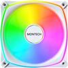 Montech Ventola 120x120 Montech AX120 Pro PWM DRGB 120mm Bianco