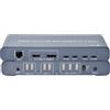 Techly Switch KVM Techly IDATA KVM-C2HDP8K 2x1 Usb 2.0 Tipo C a HDMI DP 8K 60Hz PD 100W Nero [623325]