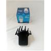 Ripetitore WiFi Amplificatore 6 Antenne 2 Porte LAN Nero | Garanzia 24 mesi