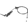 Motoforti Cavo Di Sblocco Cofano Per Citroen Berlingo Multispace 08-20 1pc | Nero, Plastica, Metallo, Gomma, 179cm, 7937Q8, 1pc, Per Peugeot Partner Tepee 2008-2020