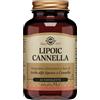 Solgar Integratore Solgar Lipoic Cannella metabolismo, 60 tavolette