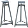 Solidsteel SS-6 raw stand diffusori a 3 gambe acciaio inox non verniciati nuovi