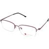 Kimikado Titanium Iwashiro C3 | Occhiali da Vista Graduati | Prova Online | Titanio | Rettangolari | Viola | Adrialenti