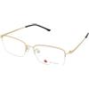 Kimikado Titanium Iwashiro C5 | Occhiali da Vista Graduati | Prova Online | Titanio | Rettangolari | Oro | Adrialenti