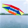 Aquilone acrobatico 250 cm x 80 cm, giocattoli divertenti all'aria aperta,