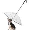 Enjoying Pet Umbrella Guinzaglio Impermeabile Snowproof Cane Ombrello Guinzaglio per Cani di Piccola Taglia Ombrello Doggy Regolabile