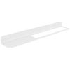 Lineabeta Porta asciugamani/accessori/mensola Saeta L.63,4 cm foro DX bianco