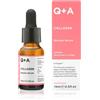 Q+A Siero booster al collagene 15ml, siero viso al collagene | Cura della pelle con estratto di alghe per tutti i tipi di pelle, leviga, rimpolpa e idrata, vegana e cruelty-free