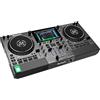 Numark Mixstream Pro Go Controller a batteria per DJ con mixer e separazione stem, casse, Wi-Fi, schermo touch, compatibile con Serato DJ