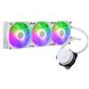 Cooler Master MasterLiquid 360L Core ARGB Dissipatore a Liquido per CPU - Pompa Gen S a Doppia Camera, Radiatore Superiore e Ventole ARGB da 120 mm, Staffe LGA 1700 e AM5 - Bianco