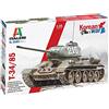 Italeri 6585 T-34/85 Korean War, scala 1:35, plastic model kit, modello in plastica da montare, modellismo, mezzi militari, verde