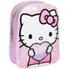 mybagstory - Borsa hello kitty bambino 28 x 20 x 8 cm in PU - Piccolo zaino leggero con 1 scomparto con cerniera - Borsa hello kitty ragazza - ideale per asilo, uscite, tempo libero