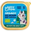 EDGARD & COOPER GATTO BIO ADULTO PATE\' SALMONE E POLLO DA 85 GR 85G