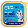 EDGARD & COOPER GATTO ADULTO PATE\' SALMONE MSC E POLLO DA 85 GR 85G
