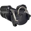 SEAC Testata Ibrida per Pesca Subacquea Sia con Elastici Paralleli, Sia Circolari, Canna Ø28mm Esterno Unisex Adulto Nero Standard