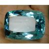 sapphire_hub Grande cuscino acquamarina taglio 73,25 ct. pietra preziosa sfusa sfaccettata...