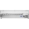 Atosa Vetrina Refrigerata Portacondimenti Atosa ESL3889-GR - Dim.2000x33 cm - 10 × GN1/4